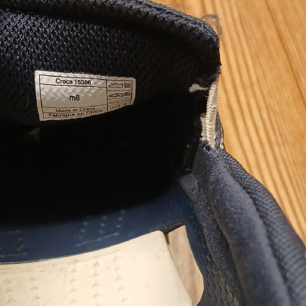 Crocs Men's Blue Casual Loafers - Picture 16 of 16